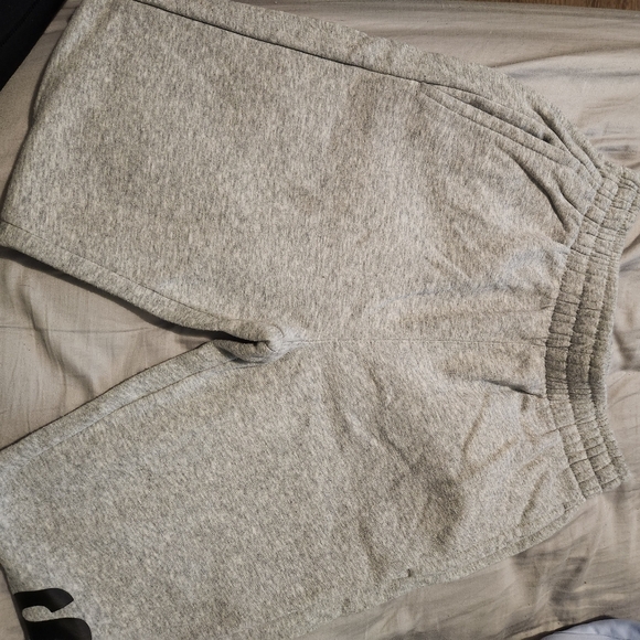 Adidas Gray Joggers Youth Size M 10/12 - Picture 2 of 6